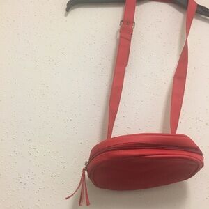 Red Womens Fanny Pack / Crossbody Bag